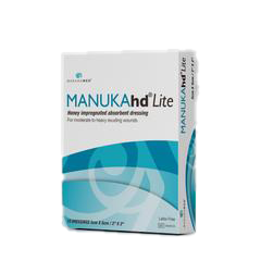 MANUKAhd lite® — ضمادات جروح بعسل المانوكا 5×5 سم